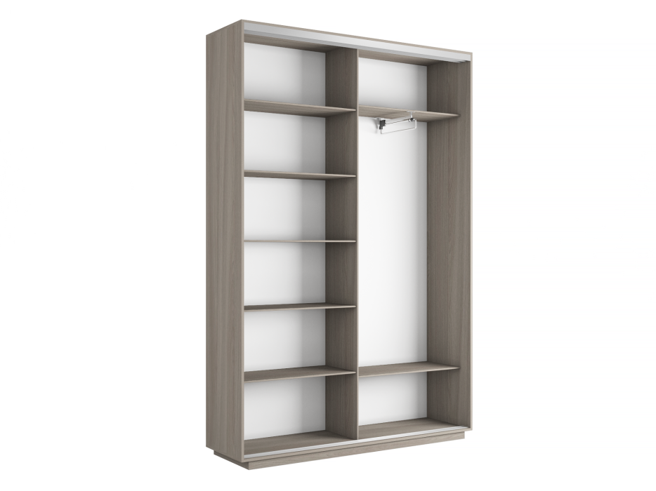 Шкафы-купе 2-х дверные, Шкаф-купе Экспресс Элемент дуо 2400 x 1600 x 450