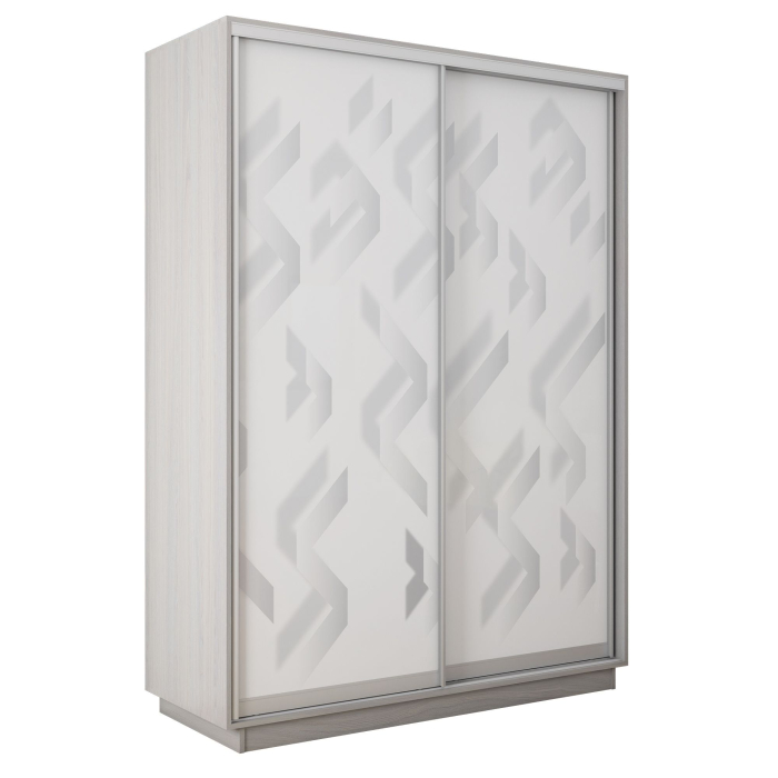 Шкафы-купе 2-х дверные, Шкаф-купе Экспресс 2-х дверный Фотопечать Ленты Стекла 140х45х220