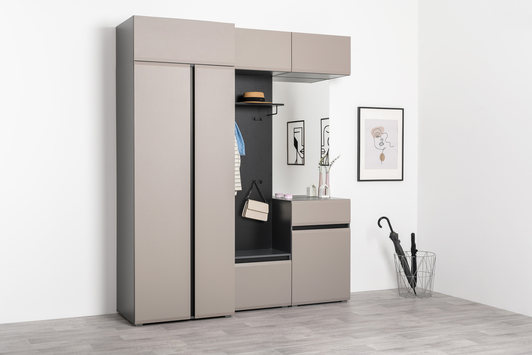 Настенные, Вешалка Сидней 15.16, черный