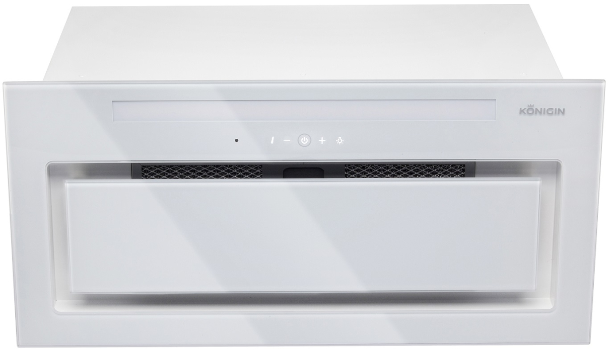 Вытяжки, Кухонная вытяжка Navi White Glass 60