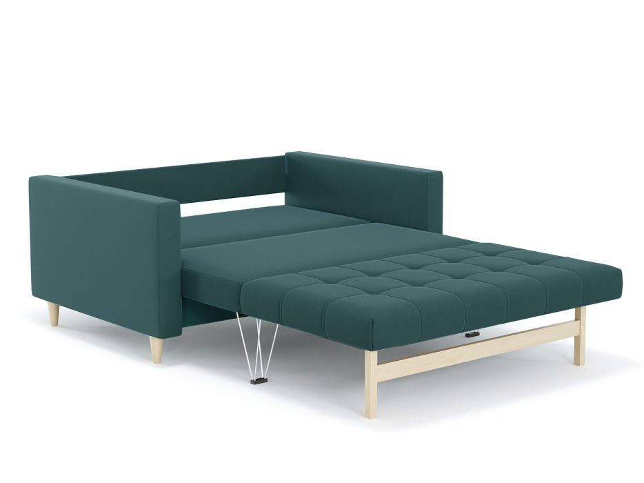 Диваны еврокнижки, Диван-кровать еврокнижка Квадро, велюр