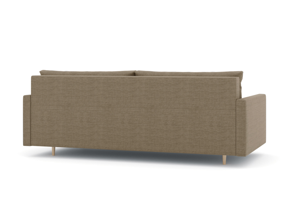 Диваны еврокнижки, Диван-кровать Милли с подлокотниками, рогожка Люкс