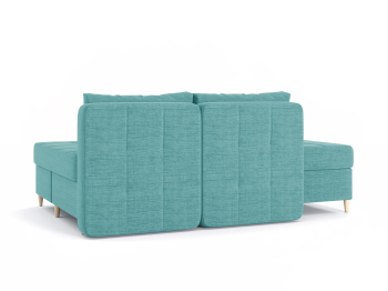 Диван-кровать угловой Оливер 2 еврокнижка-трансформер, рогожка