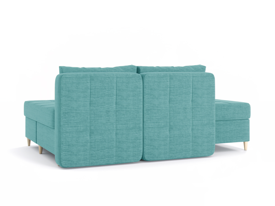 Диваны угловые в гостиную, Диван-кровать угловой Оливер 2 еврокнижка-трансформер, рогожка