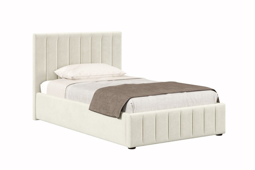 Мягкая кровать, Кровать Верона 1200 с подъёмным механизмом, велюр