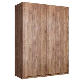 Шкаф складной Е1 Локер ("Гармошка" с системой Push to Move/Правый)162х52.5х220 см, с модулем