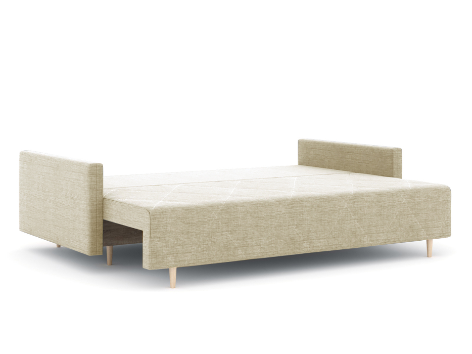 Диваны еврокнижки, Диван-кровать Милли с подлокотниками, рогожка Люкс