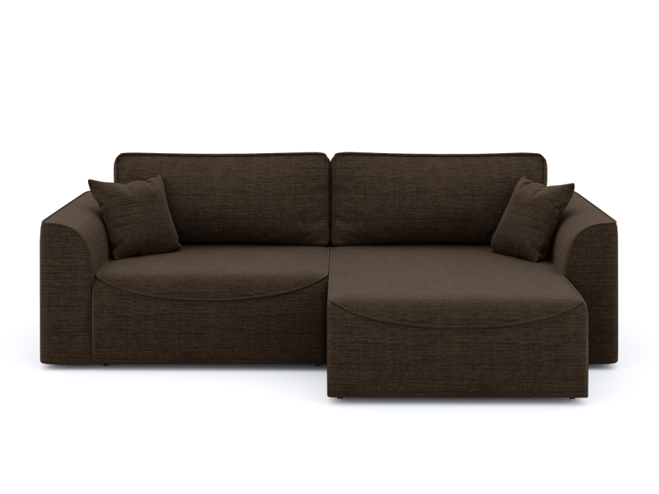 Диваны угловые в гостиную, Диван-кровать угловой Рафаэль еврокнижка НПБ, рогожка