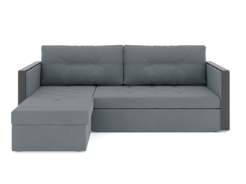 Диван-кровать угловой Даймонд дельфин, велюр