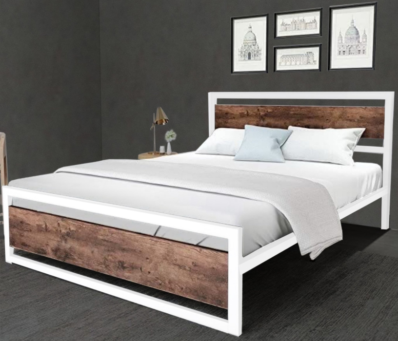 Кровати более 180 см, Кровать в стиле лофт Бостон 1.8