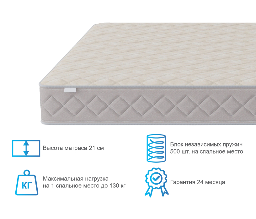 Другие размеры, Матрас Столплит Сити - Валенсия 1200*2000