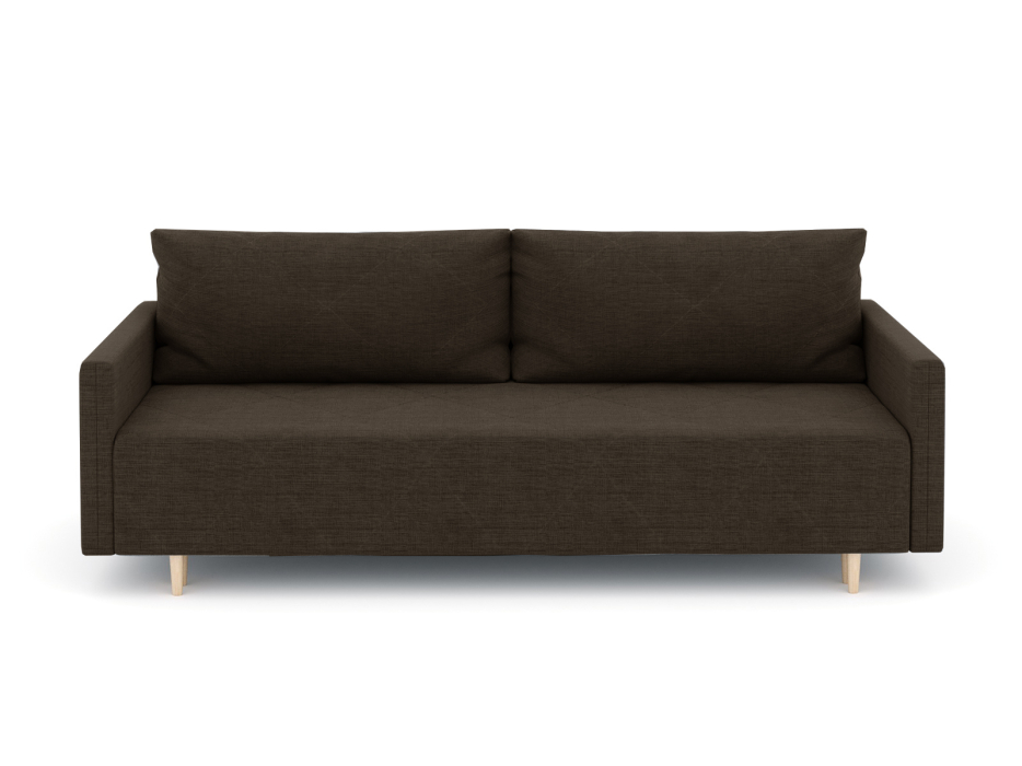 Диваны еврокнижки, Диван-кровать Милли с подлокотниками, рогожка Люкс