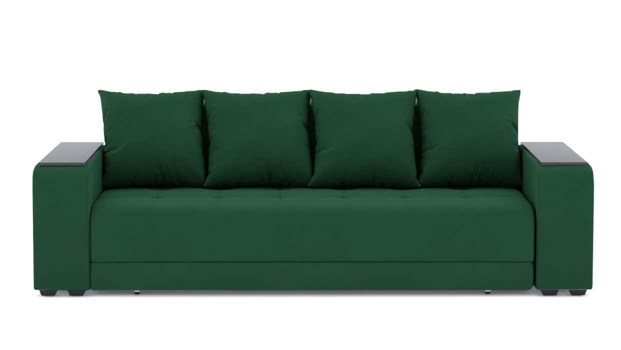 Диваны еврокнижки, Диван-кровать Дубай Лайт еврокнижка, велюр