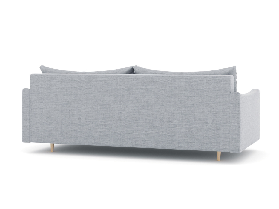 Диваны еврокнижки, Диван-кровать еврокнижка Смайл с подлокотниками, рогожка Люкс