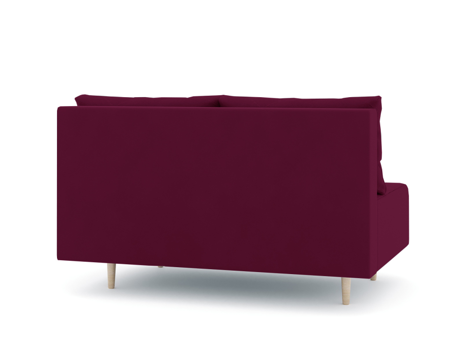 Дизайнерские диваны для гостиной, Диван прямой нераскладной Милли мини 2-х  местный без подлокотников, велюр