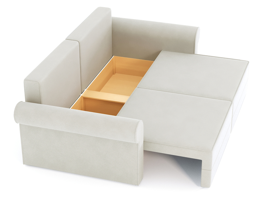 Диваны еврокнижки, Диван-кровать еврокнижка-трасформер Флоренция, велюр