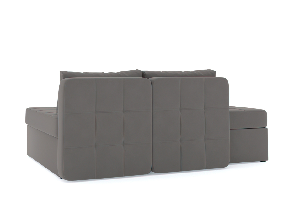 Диваны угловые в гостиную, Диван-кровать угловой Оливер еврокнижка-трансформер, велюр