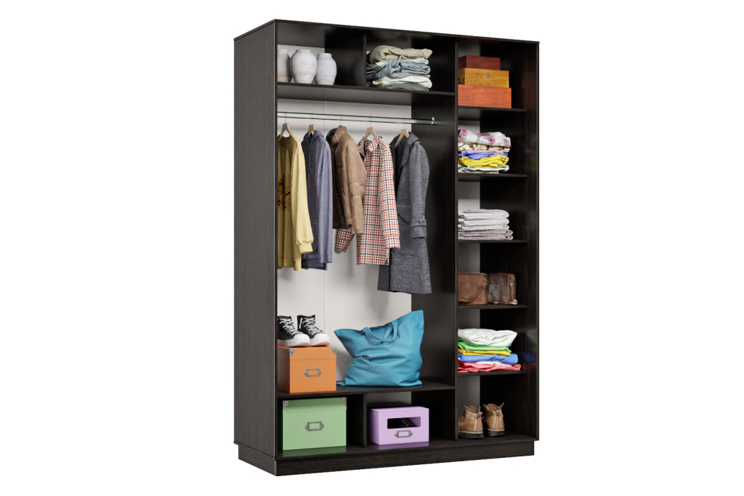 Шкафы-купе, Шкаф-купе Премьер Лайт 12 Ф-1356 двухдверный