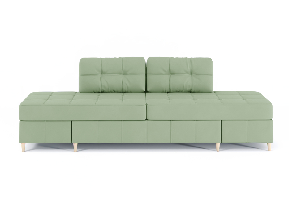 Диваны угловые в гостиную, Диван-кровать угловой Оливер Люкс 2 еврокнижка-трансформер, велюр