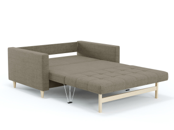 Диван-кровать еврокнижка Квадро, рогожка Люкс