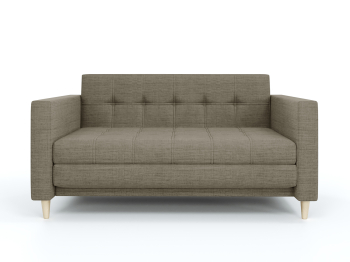 Диван-кровать еврокнижка Квадро, рогожка Люкс