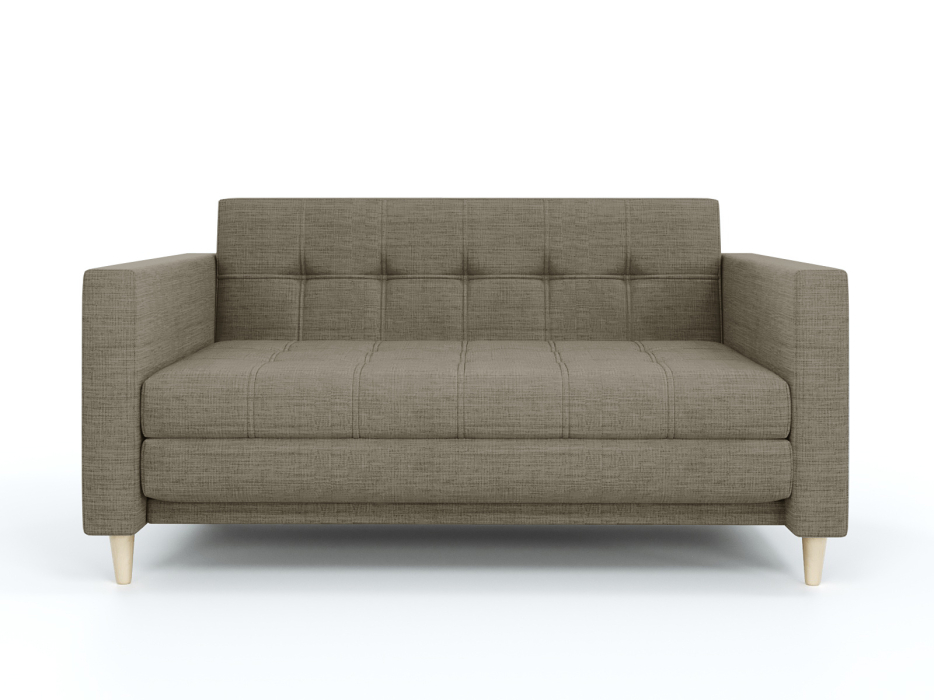 Диваны еврокнижки, Диван-кровать еврокнижка Квадро, рогожка Люкс