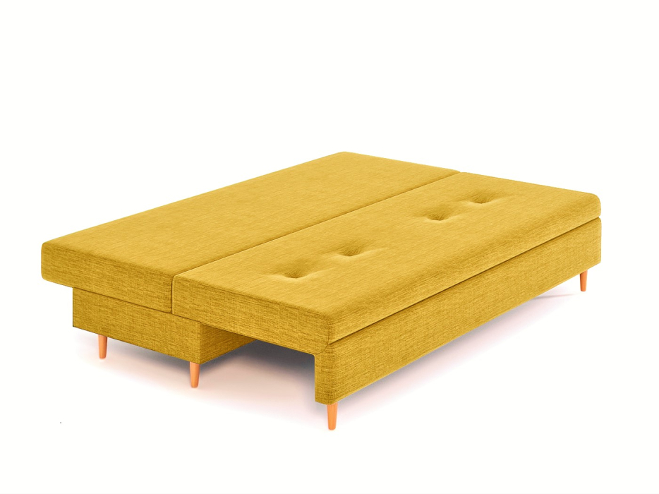 Диваны еврокнижки, Диван-кровать Белфаст без подлоктоников еврокнижка, рогожка