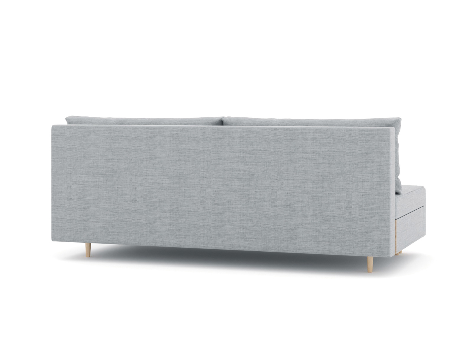 Диваны еврокнижки, Диван-кровать Милли без подлокотников, рогожка