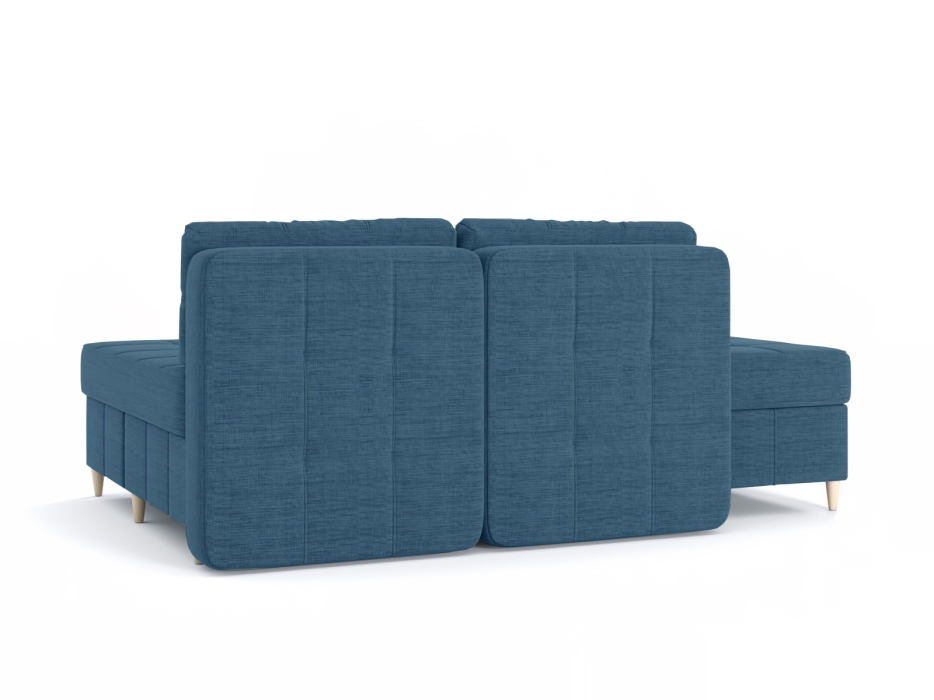 Диваны угловые в гостиную, Диван-кровать угловой Оливер Люкс 2 еврокнижка-трансформер, рогожка Люкс