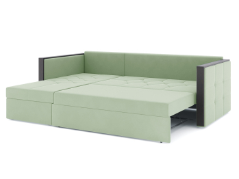 Диван-кровать угловой Даймонд дельфин, велюр