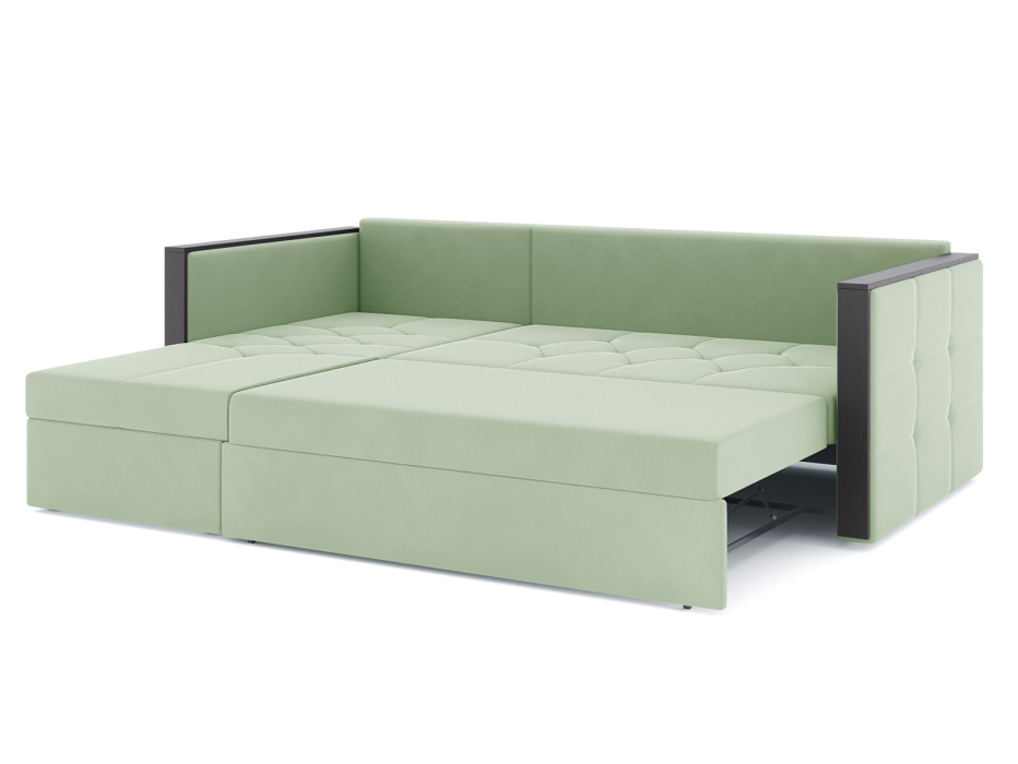 Диваны угловые в гостиную, Диван-кровать угловой Даймонд дельфин, велюр