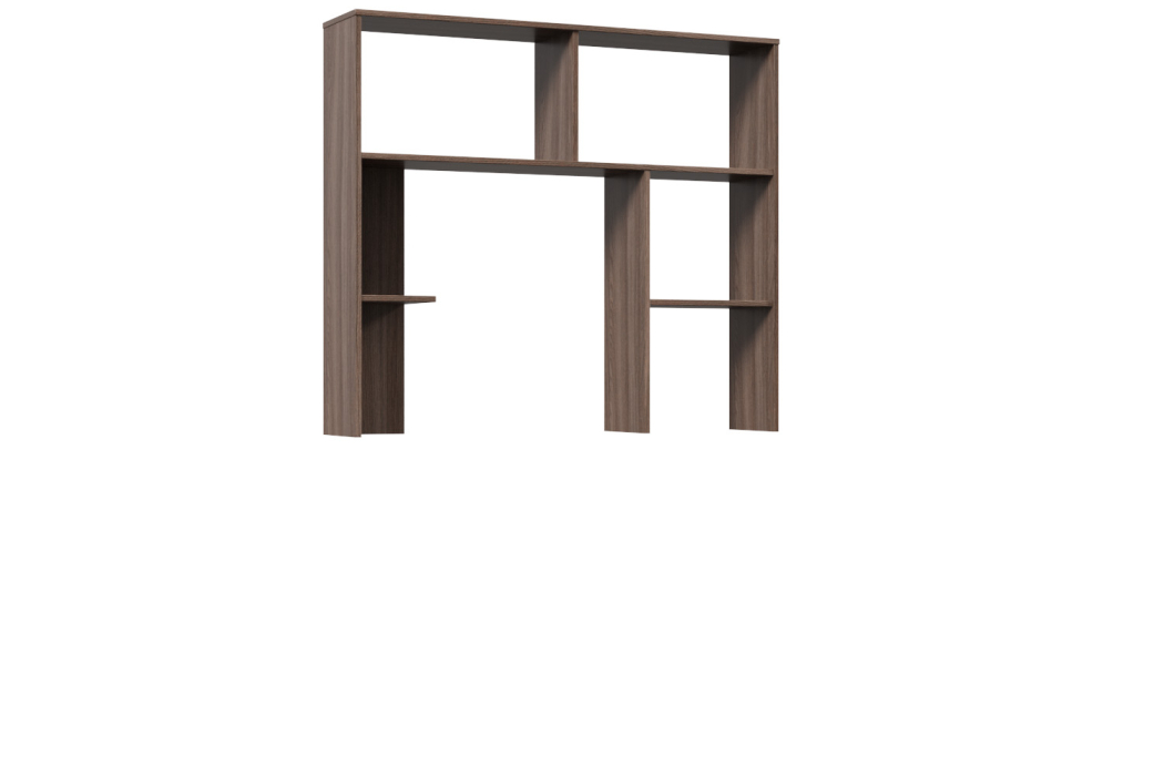 Прямые, Стол письменный 03 с надстройкой