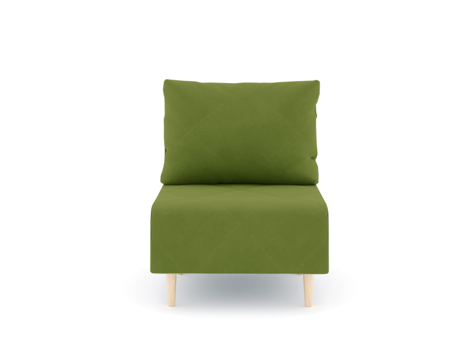 Кресло для отдыха, Кресло для отдыха Милли без подлокотников, велюр