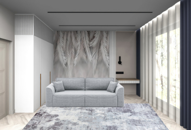 Диван-кровать еврокнижка Рафаэль НПБ, рогожка