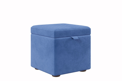 Пуф 01 мягкий 45*45*45 с подъемным механизмом велюр