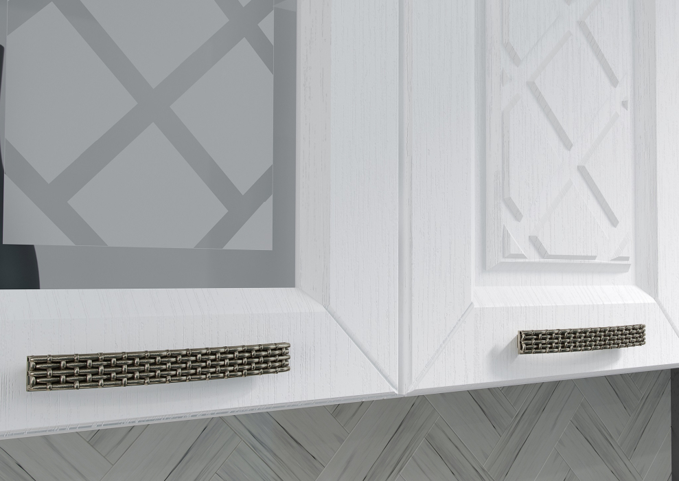 Кухонные гарнитуры, Кухня Агава 1,6 м Акация Белая/Моренга МДФ