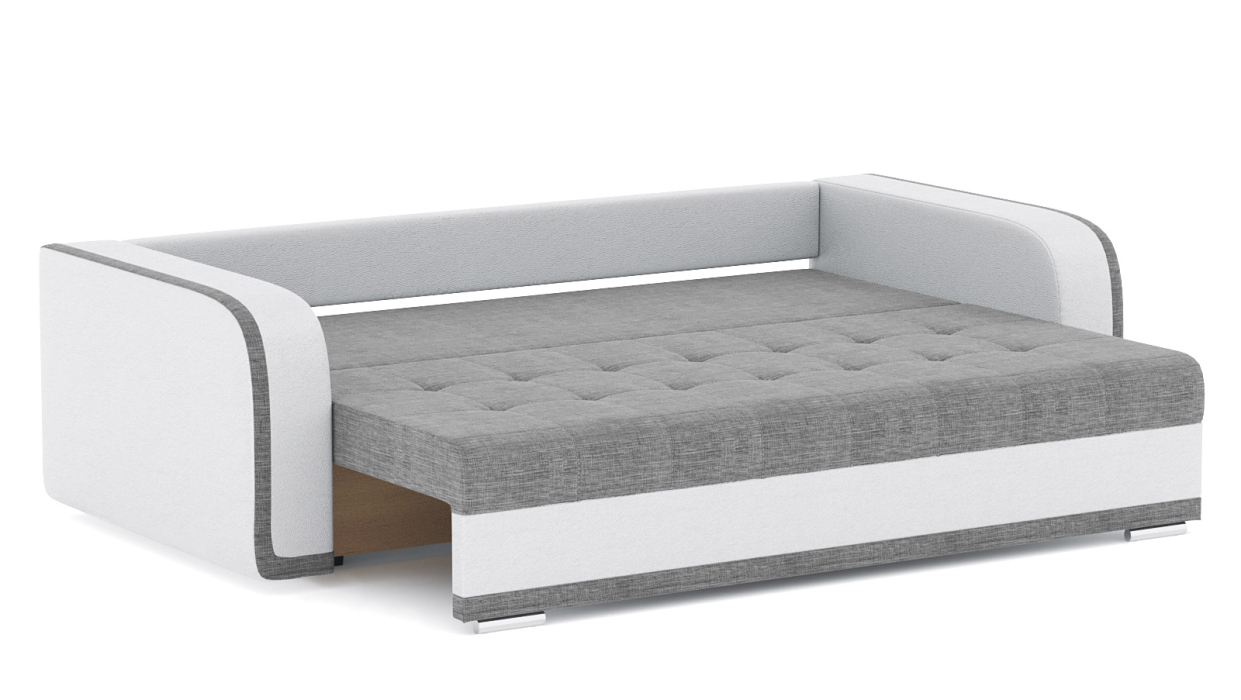 Диваны еврокнижки, Диван-кровать Генри еврокнижка, рогожка+кож.зам