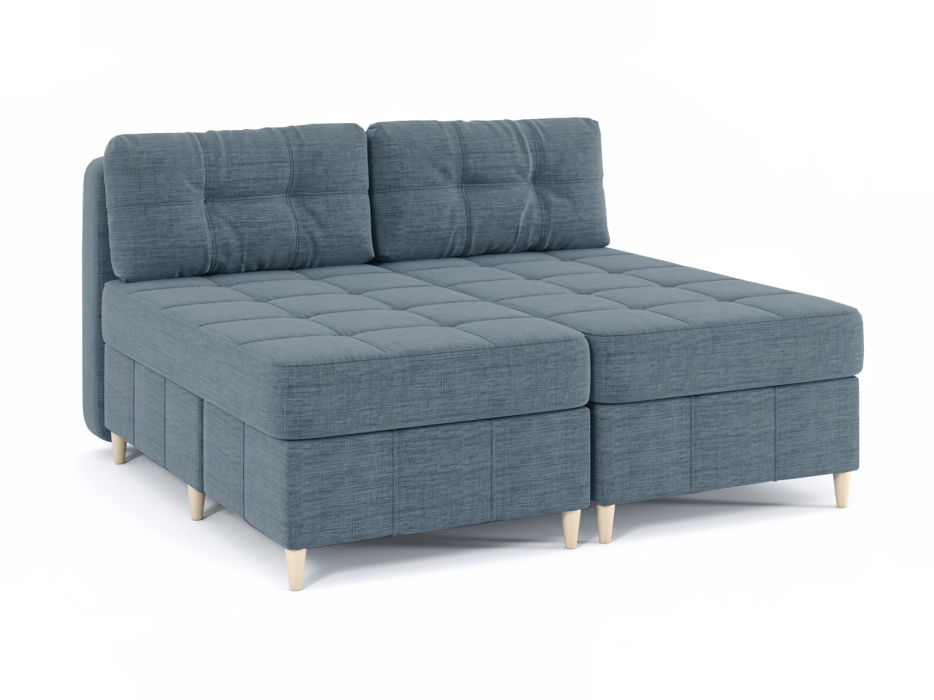 Диваны угловые в гостиную, Диван-кровать угловой Оливер Люкс 2 еврокнижка-трансформер, рогожка