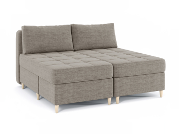 Диван-кровать угловой Оливер 2 еврокнижка-трансформер, рогожка Люкс