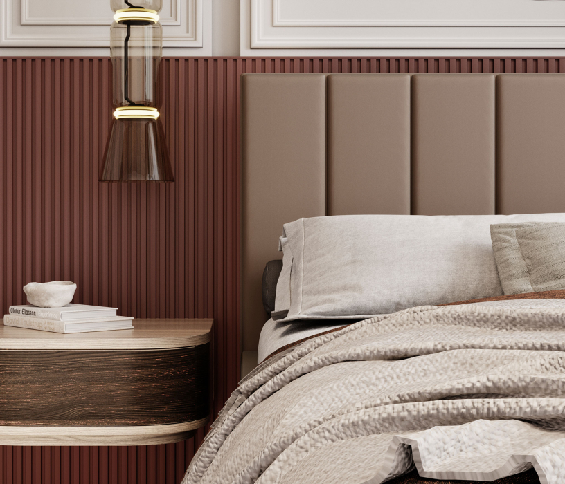 Мягкая кровать, Кровать Аурелия 1,2 с ПМ