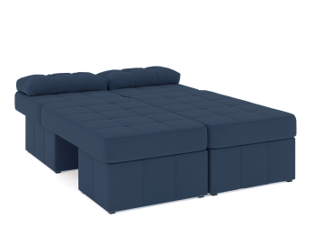 Диван-кровать угловой Оливер Люкс еврокнижка-трансформер, велюр