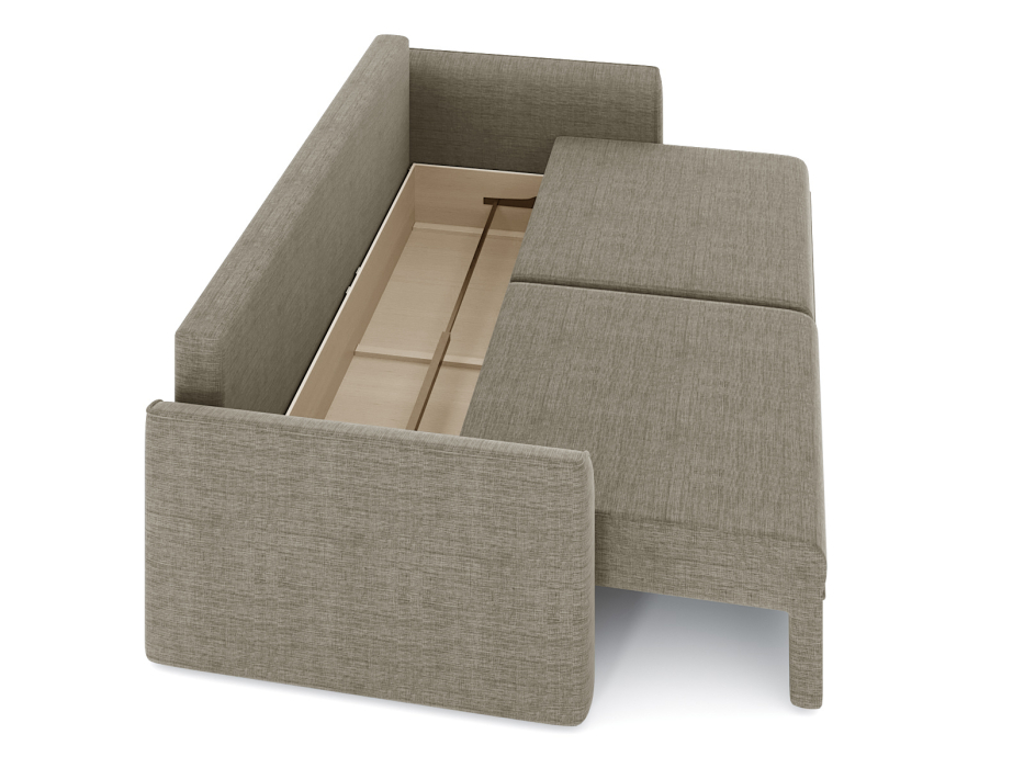 Диваны еврокнижки, Диван-кровать еврокнижка пантограф Эрдинг, рогожка Люкс