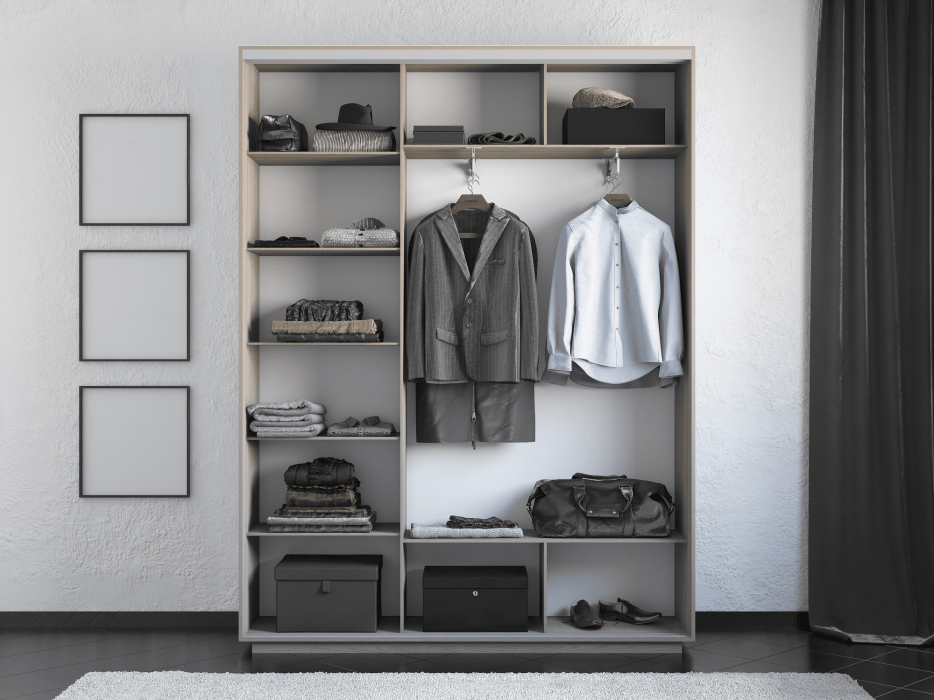 Шкафы-купе 3-х дверные, Шкаф-купе Экспресс 3-х дверный Фотопечать Квадрат Стекла 180х45х240