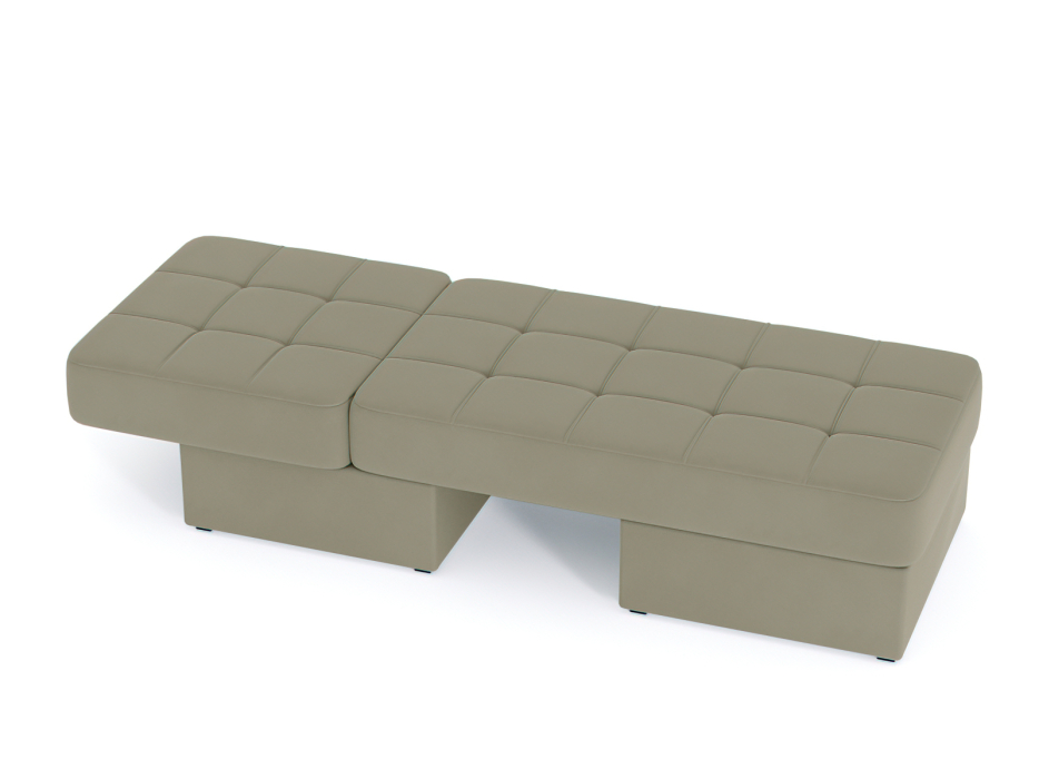 Диваны еврокнижки, Диван-кровать еврокнижка трасформер Оливер Уно, велюр