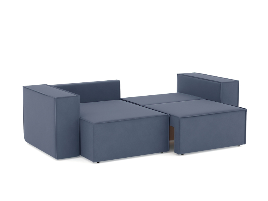 Диваны угловые в гостиную, Диван-кровать угловой Лофт, велюр