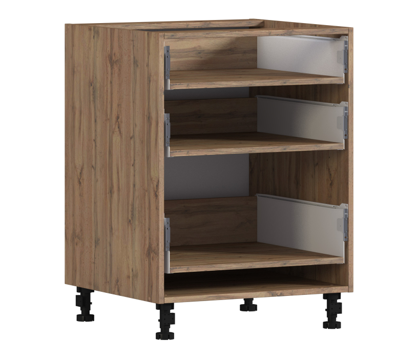 Корпус, Регина корпус для стола 3 ящ 60х82 см