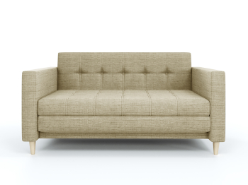 Диван-кровать еврокнижка Квадро, рогожка