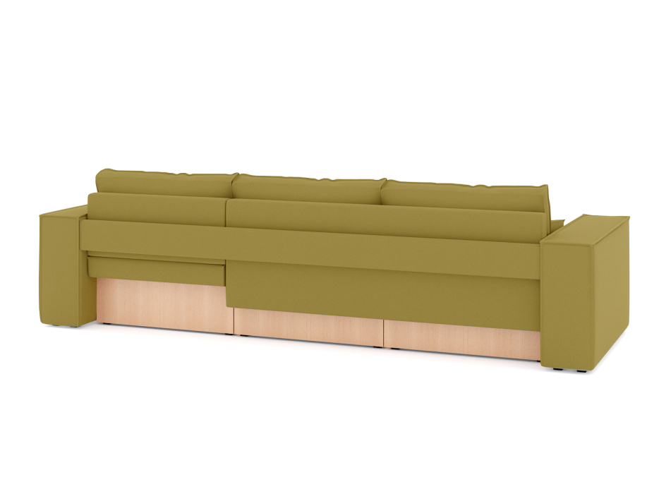 Диваны угловые в гостиную, Диван-кровать угловой Фостер Лофт, еврокнижка велюр