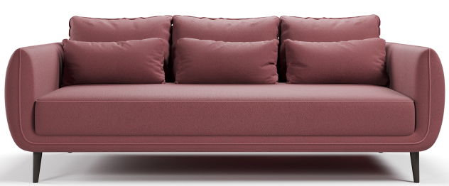 Диван прямой нераскладной Корсика,велюр