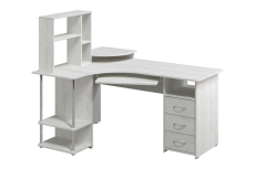 Угловые компьютерные столы, Стол компьютерный С-237 с полкой СЕ-237